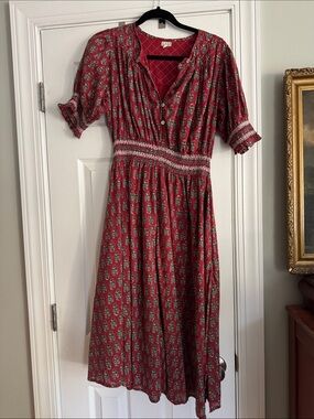 Lali Block Printed Dress
